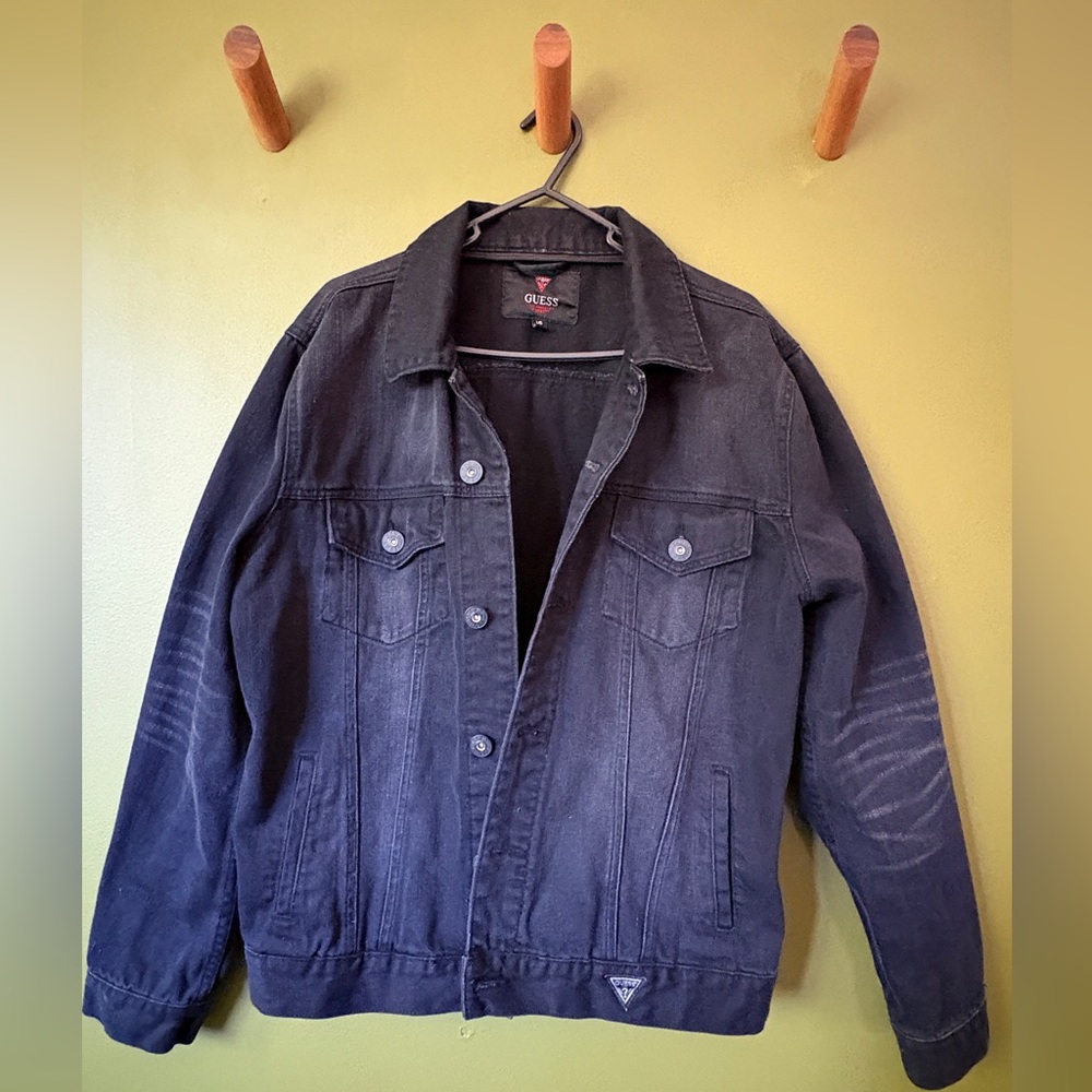 Guess jeans jacket - black